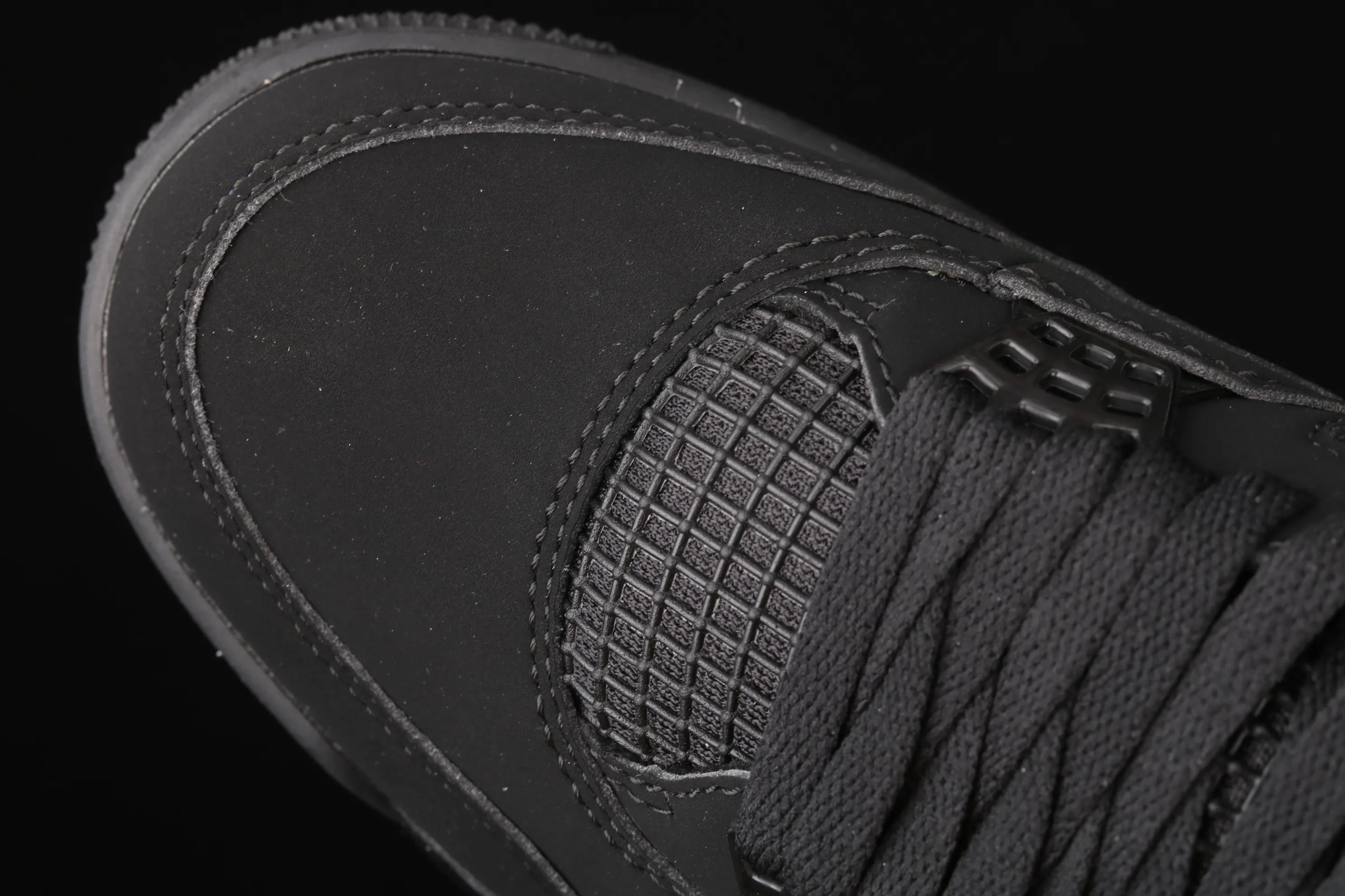 All Categories Air Jordan Jordan Series Basketball Shoes Air Jordan 4 Pure Original Air Jordan 4 "Black Cat" AJ4 Joe 4 Black Cat First Layer Authentic Standard CU1110-010
